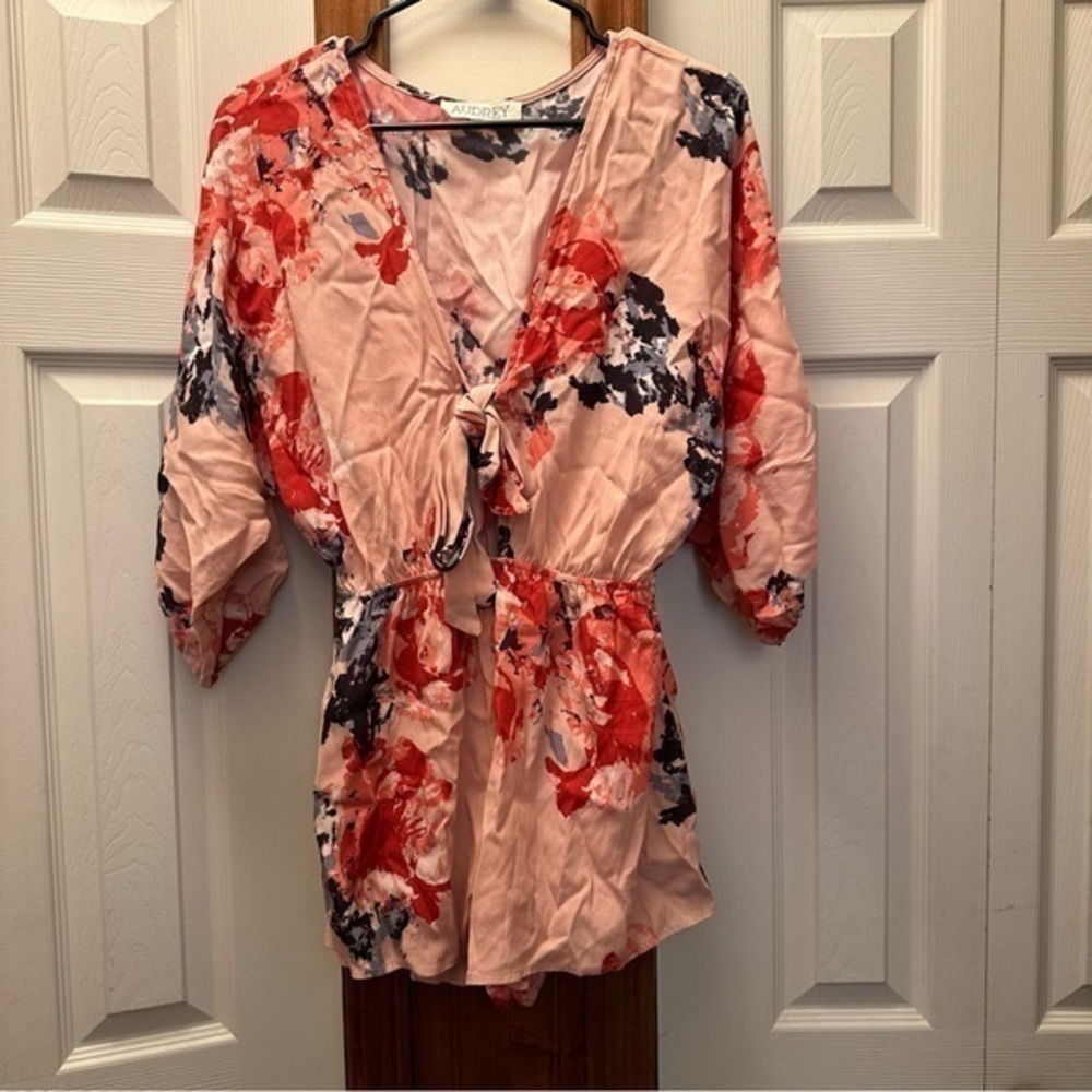 Audrey 3+1 Floral Romper